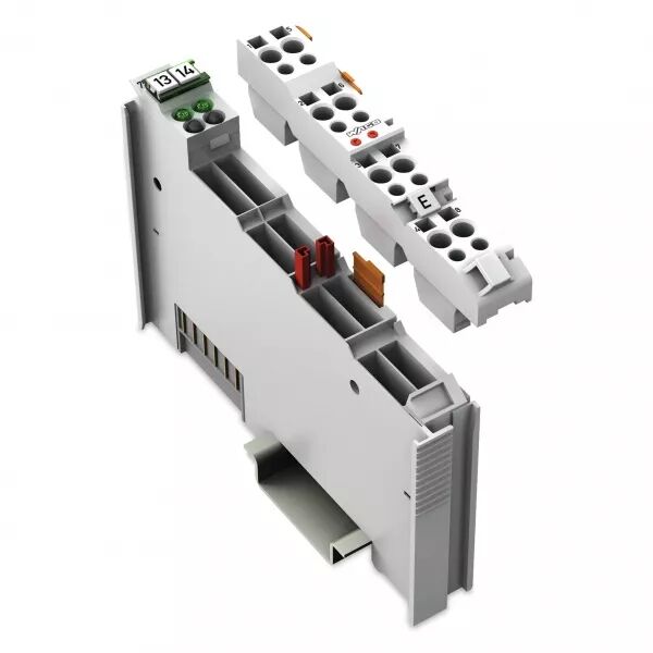 Borne 2 entr�es analogiques 0-10 V DC - D�brochable753-467