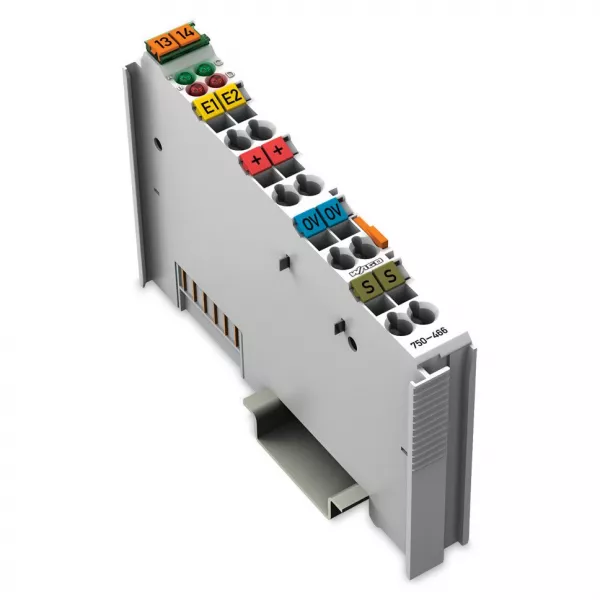 Borne 2 entr�es analogiques 4-20 mA S.E. - Plage de mesure �tendue750-466/000-003