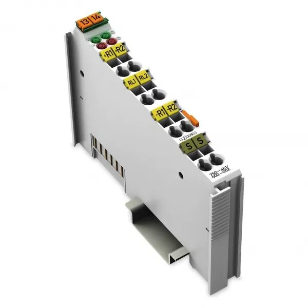 Borne 2 entr�es analogiques Mesure de r�sistance 10 Ohms / 1,2 kOhms750-461/000-002