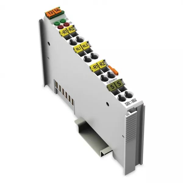 Borne 2 entr�es analogiques RTD Configurable (Pt100, Pt1000,...) - 2/3 fils750-461/003-000