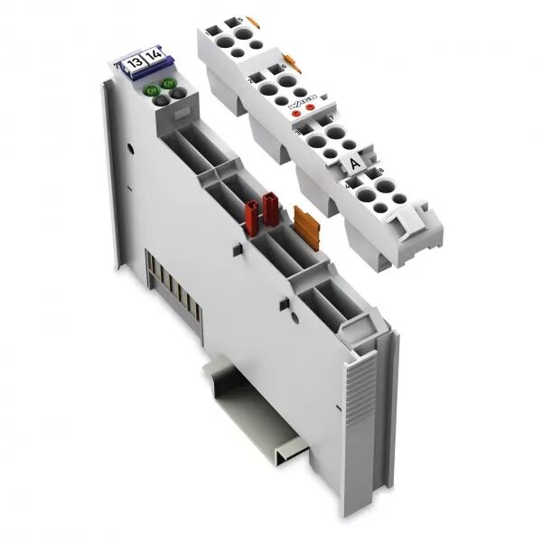 Borne 2 sorties analogiques 0-20 mA - D�brochable753-552