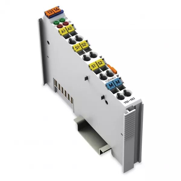 Borne 2 sorties analogiques 0(4)-20mA 16 bits750-563