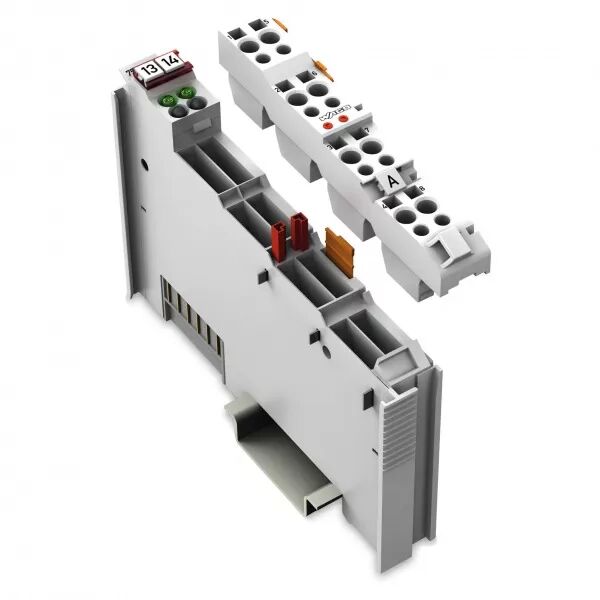Borne 2 sorties relais 1T 250 V AC - 2 A - avec contacts de puissance - D�bro.753-512