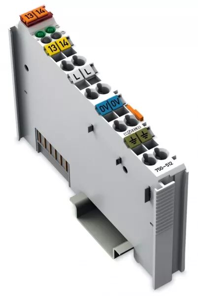 BORNE 2 SORTIES RELAIS 1T 250 V AC - 2 A - AVEC CONTACTS DE PUISSANCE