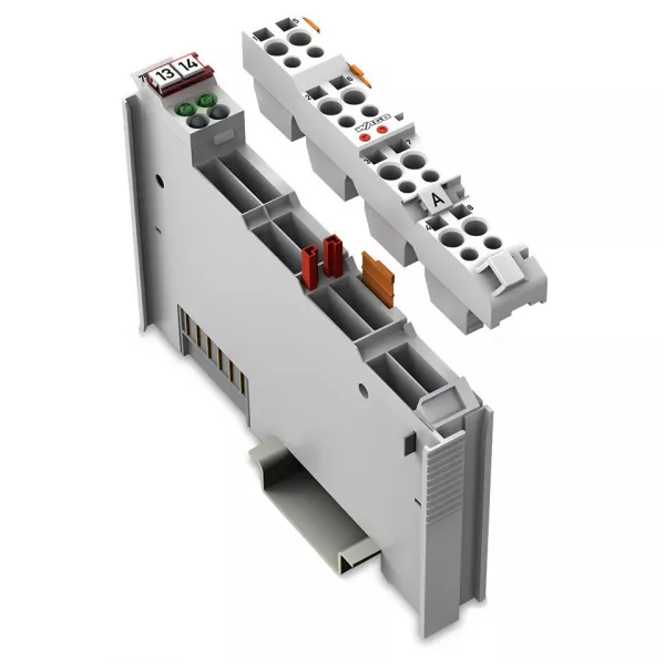 Borne 2 sorties relais 1T 250 V AC - 2 A - libres de potentiel - D�bro.753-513/000-001