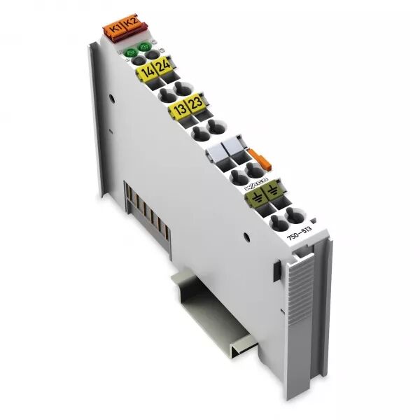 Borne 2 sorties relais 1T 250 V AC - 2 A - libres de potentiel750-513