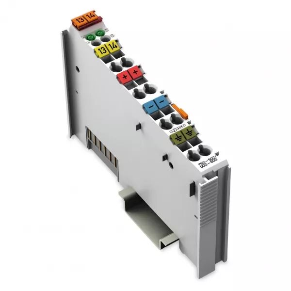 Borne 2 sorties TOR 24 V DC - 2 A - Sans interf�rences750-502/000-800