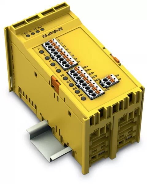 BORNE 4 ENTR�ES 4 SORTIES RELAIS - 6 A PROFISAFE V2.4 - IPAR