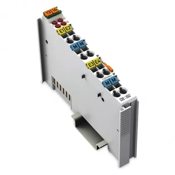 Borne 4 entr�es analogiques +/- 10 V S.E. -20/+60�C750-457/025-000
