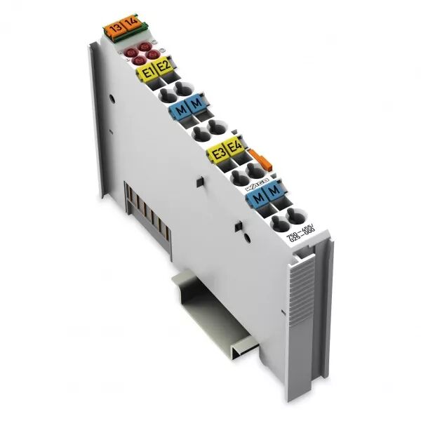 Borne 4 entr�es analogiques 4-20 mA -20/+60�C750-455/025-000