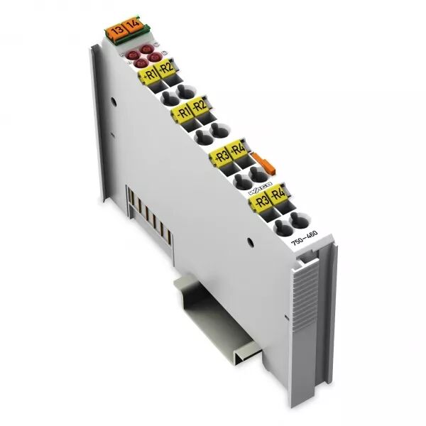 Borne 4 entr�es analogiques Pt100 - 2 fils750-460