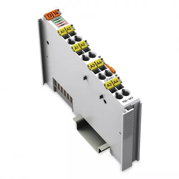 Borne 4 entr�es analogiques RTD 2 fils -30...150�C - Configurable (Pt1000, Ni1000)750-463