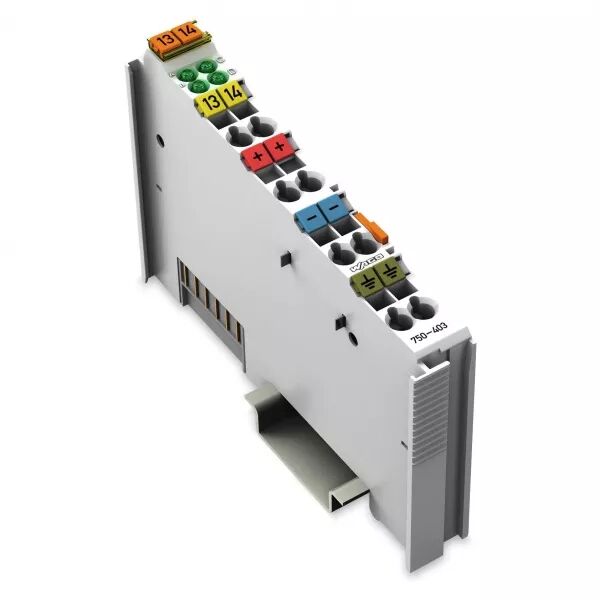 Borne 4 entr�es TOR 24 V DC - 0.2 ms750-403