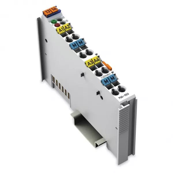 Borne 4 sorties analogiques 0-20 mA750-553