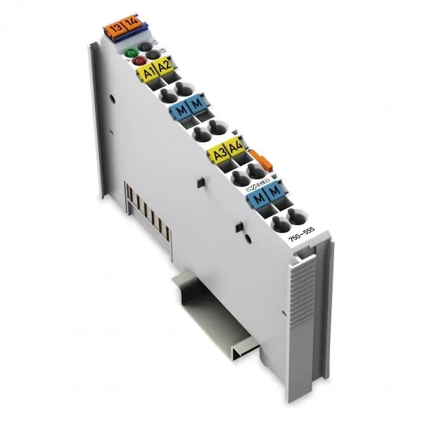 Borne 4 sorties analogiques 4-20 mA750-555