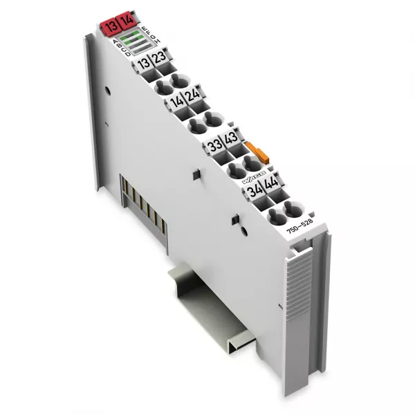 Borne 4 sorties relais statiques 0...30 V AC/DC - 2.5 A - Libres de potentiel750-528