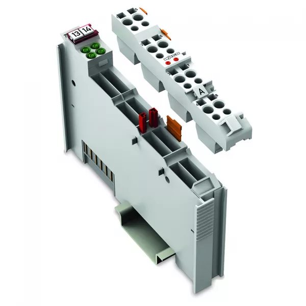Borne 4 sorties TOR 24 V DC - 0.5 A - 2 fils - Sans interf�rences - D�brochable753-531/000-800