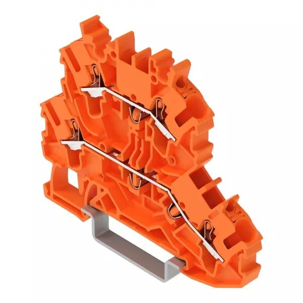 BORNE � DEUX �TAGES BORNE DE PASSAGE / PASSAGE, ORANGE