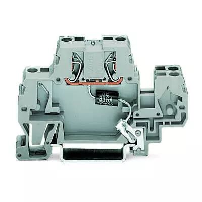 Borne avec diode de suppression 60v dc870-523/281-591