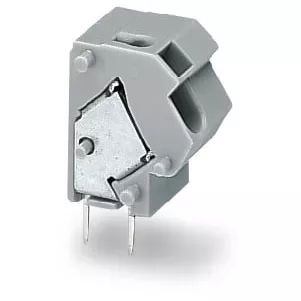 Borne CI 1C 2,5 mm� / Pas 10-10,16 mm / Vert clair (254-867)