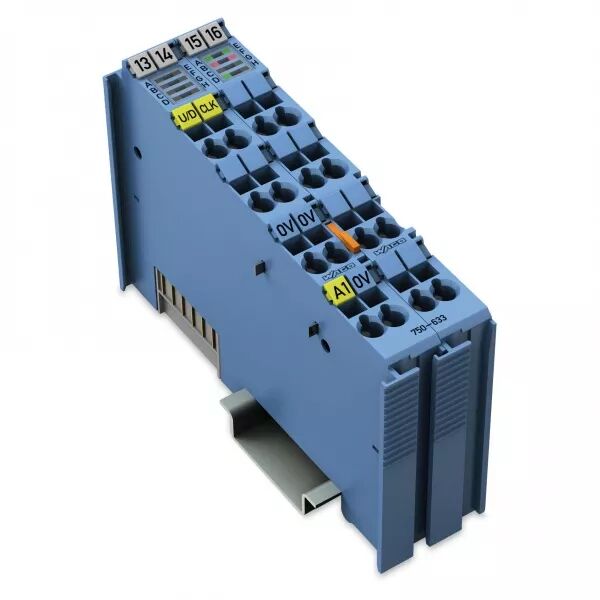 Borne compteur A/R 20kHz - 1 sortie digitale 24 V DC Ex i750-633