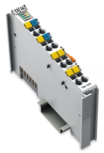 BORNE CONTR�LEUR DE MOTEUR PAS � PAS RS-422/24V/20MA