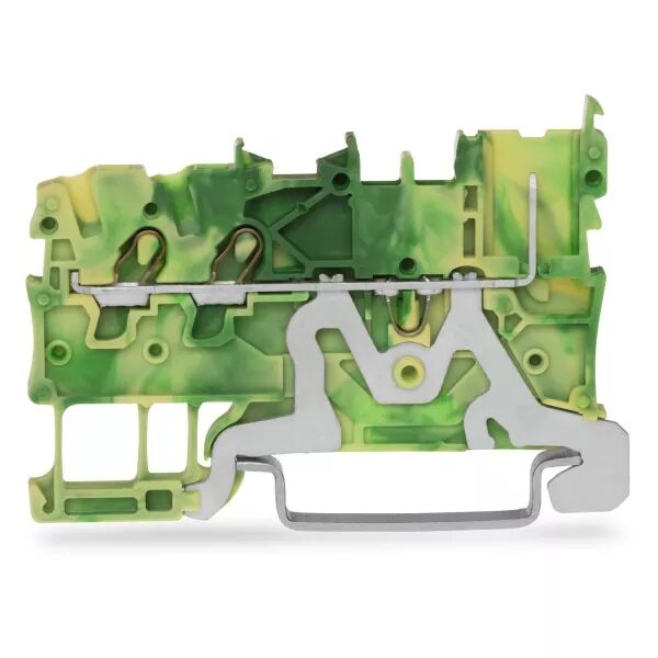 Borne de base de terre 2 conducteurs vert-jaune (2020-1307)