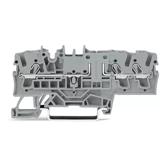 Borne de base pour 3 conducteurs gris (2002-1761)