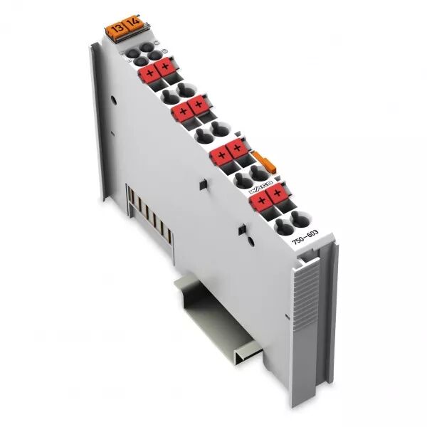 Borne de distribution de polarit�s 8+ 24 V DC750-603