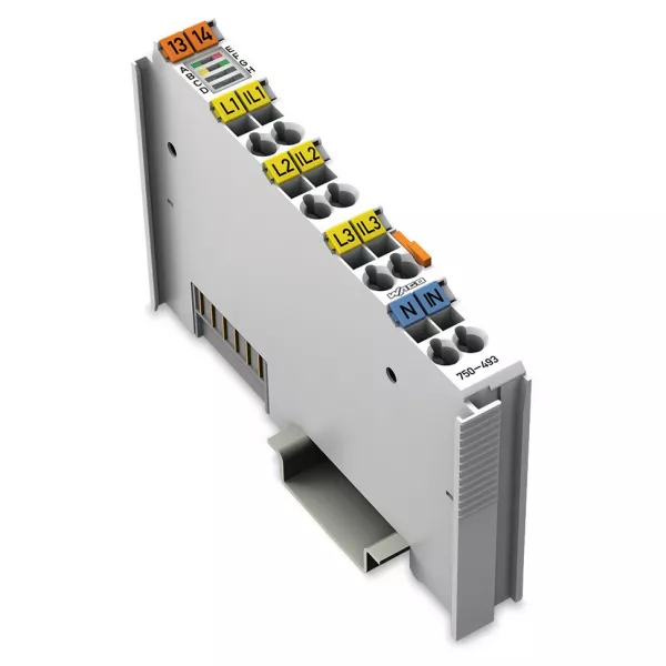 Borne de mesure de puissance 3 phases 480 V AC - 1 A -20/+60�C750-493/025-000