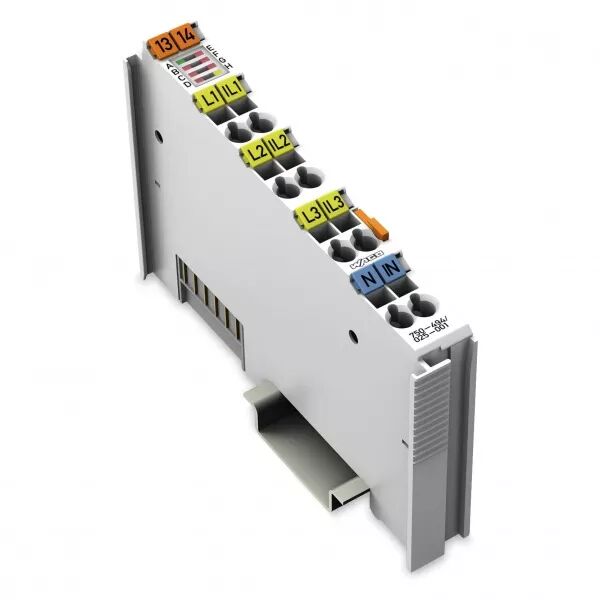 Borne de mesure de puissance 3 phases 480 V AC - 5 A -20/+60�C750-494/025-001