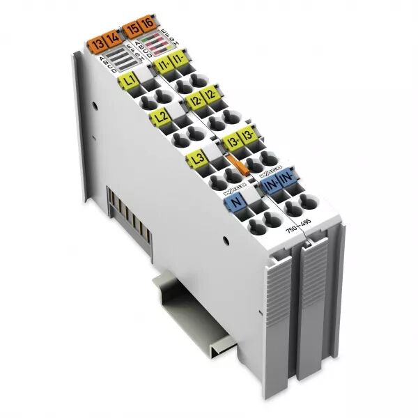 Borne de mesure de puissance 3 phases 690 V AC - 1 A750-495
