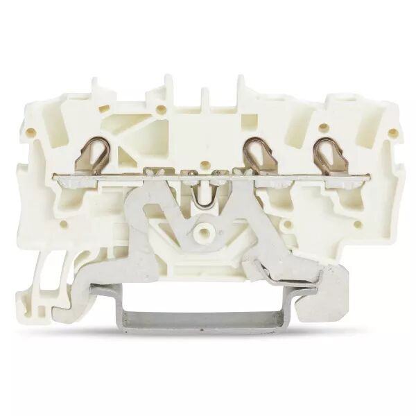 Borne de raccordement de tresse blin 1,5mm�, blanc (2001-1308)