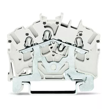 Borne de raccordement de tresse blin 2,5mm�, blanc (2002-6308)