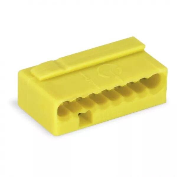 Borne micro pour bo�te de d�rivation 8C / Jaune (243-508)