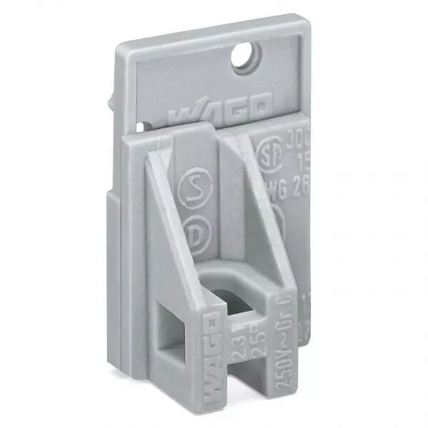 Borne MODUL. traversante pour CI, 2 broches � souder / P�le741-906