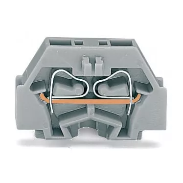 Borne modulaire 2C / 1,5 mm� / Gris / Bride de fixation (260-301)