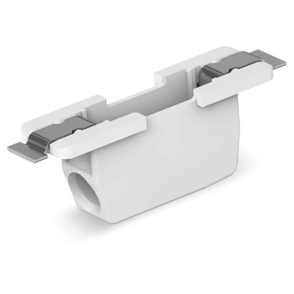 Borne p. circ. imprim�s SMD, traversant 0.75mm� Pas 6,5 1 p�le, blanc (2070-451/998-406)