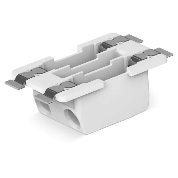 Borne p. circ. imprim�s SMD, traversant 0.75mm� Pas 6,5 2 p�les, blanc (2070-452/998-406)