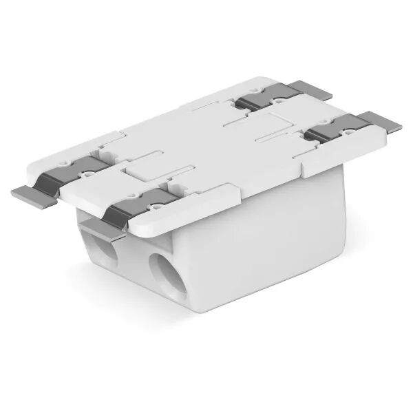 Borne p. circ. imprim�s SMD, traversant 0.75mm� Pas 6,5 2 p�les, blanc (2070-462/998-406)