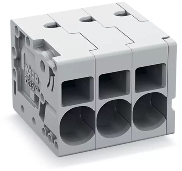 BORNE POUR CI  6MM� PAS7.5MM 4 P�LES, NOIR