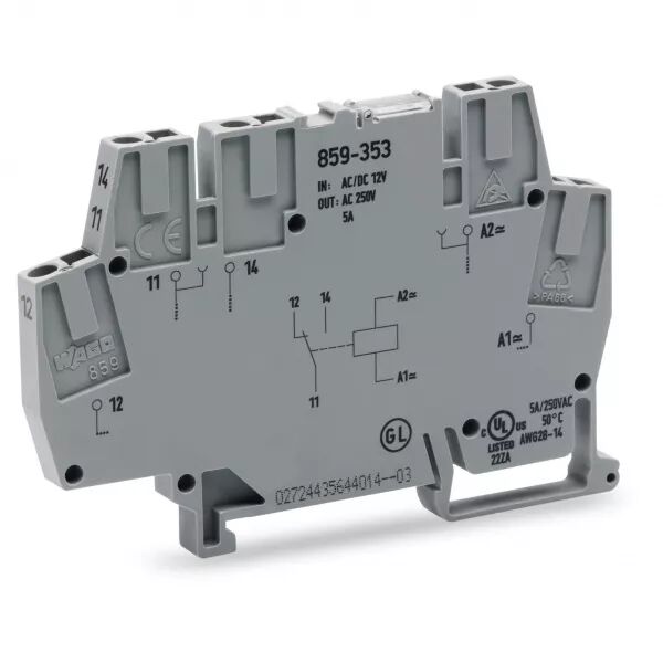 Borne relais 48 Vac/dc 1U859-355
