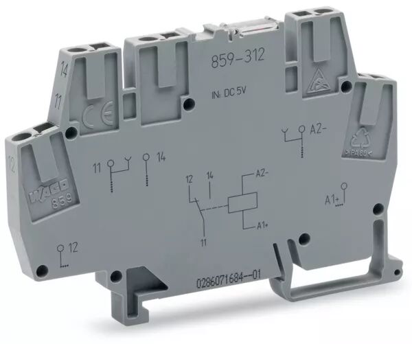 BORNE RELAIS 5VDC 1RT AU