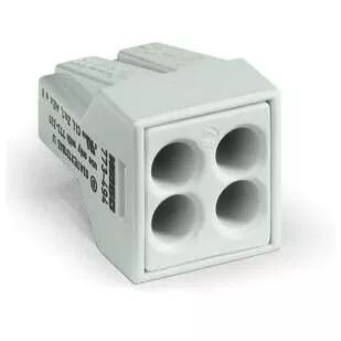 Bornes rigide Ex 4 cond. 2,5mm� gris clair773-494