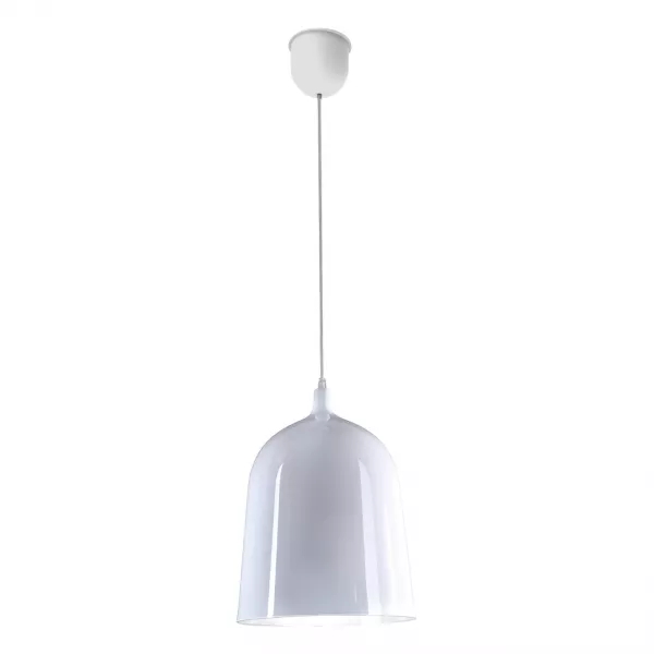 BOTTLE blanc int�rieur blanc, E14, suspension 40W maxi, livr� sans am (BOT40W)