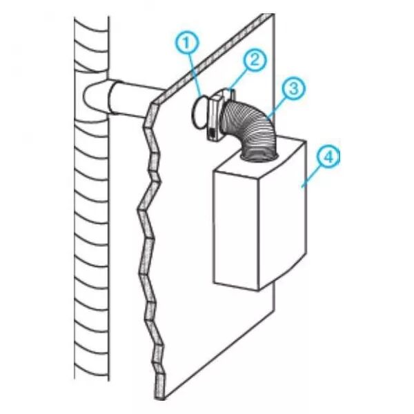 BOUCHE AUTOR�GLABLE GAZ BAZ PILOT 20/75 M�/H D 116 MM
