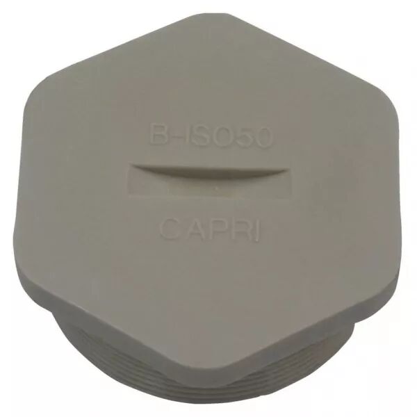 Bouchon ISO50 - polyamide gris (190506)