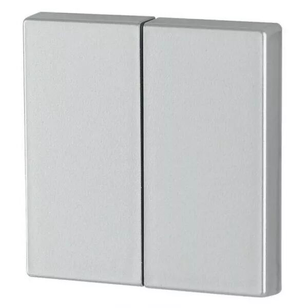 Bouton � bascule, double, anthracite brillant (172992)