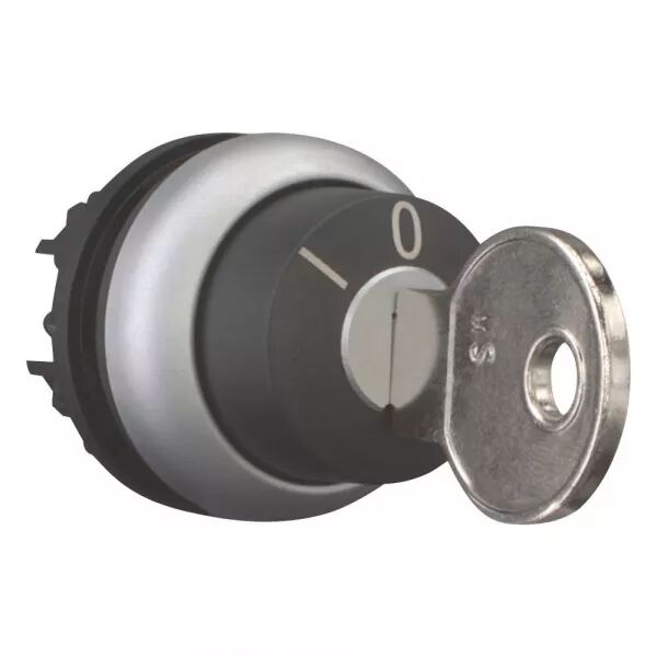 BOUTON � CL�, 3 POSITIONS, � ACCROCHAGE, SERRURE SELON INDICATIONS