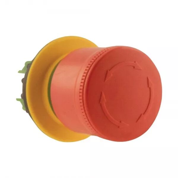 BOUTON ARR�T D\'URGENCE, D=30 MM, NON LUMINEUX, D�VERROUILLAGE PAR ROTATION